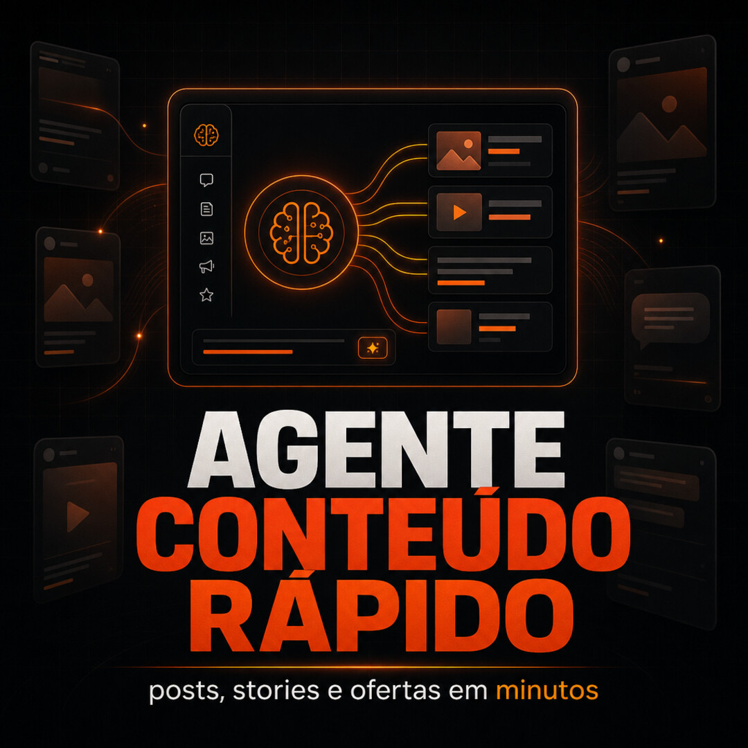 Capa do Agente Conteúdo Rápido